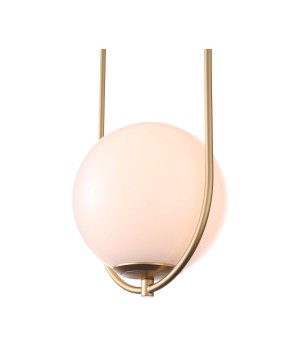 SL1118.203.01 Светильник подвесной ST-Luce Золотистый/Белый E27 1*40W PENOLO-foto3