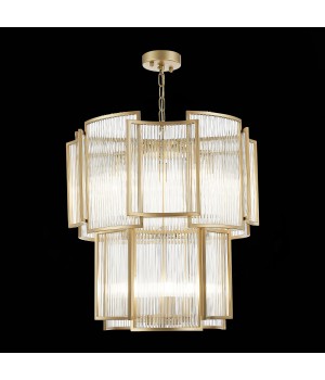 SL1234.203.08 Люстра подвесная ST-Luce Шампань/Прозрачный, Шампань E14 8*60W Cosenza-foto5