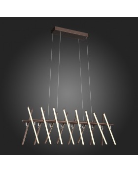 SLD003.303.16 Люстра подвесная ST-Luce Кофейный/Белый LED 16*8W 4000K PIACOD-foto6