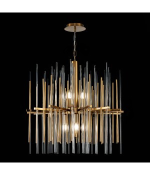 SL1628.303.08 Люстра подвесная ST-Luce Латунь/Прозрачный, Латунь E14 8*40W TERAMO-foto7