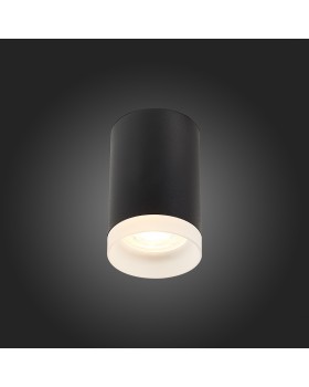 ST100.402.01 Светильник потолочный Черный GU10 1*50W IP20 D64xH99 220V Без ламп OTTU-foto4