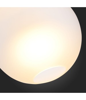 SL1133.523.01 Светильник подвесной ST-Luce Латунь/Белый E27 1*40W BOPONE-foto9