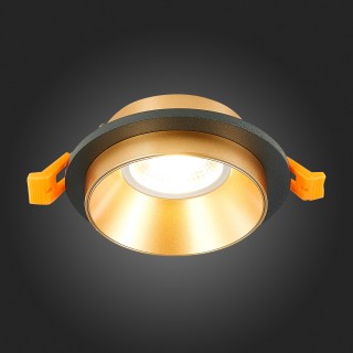 ST206.248.01 Св-к встр. Черный GU10 1*50W  IP20 D92xH38 220V Без ламп CHOMIA-foto7