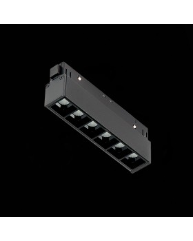 ST361.446.06 Магнитный трековый светильник Черный LED 1*6W 4000K 532Lm Ra>80 36° IP20 L115xW22xH44 48V SEIDE-foto6