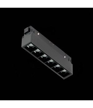 ST361.446.06 Магнитный трековый светильник Черный LED 1*6W 4000K 532Lm Ra>80 36° IP20 L115xW22xH44 48V SEIDE-foto6