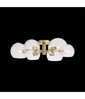 SL434.202.06 Люстра потолочная ST-Luce Латунь/Прозрачный E14 6*40W CALMARE-foto4