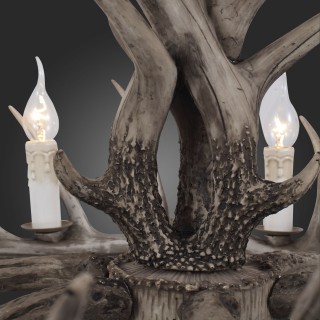 SL154.703.06 Люстра подвесная ST-Luce Серый E14 6*40W CORNA-foto17