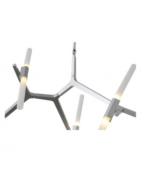 SL947.102.10 Люстра потолочная ST-Luce Серебристый/Белый G9 10*5W LACONICITA-foto12