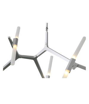 SL947.102.10 Люстра потолочная ST-Luce Серебристый/Белый G9 10*5W LACONICITA-foto12