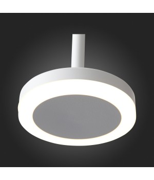 ST104.503.06 Светильник подвесной Белый LED 1*6W 3000K 468Lm Ra>80 120° IP20 D112xH184 170-240V CIAMELLA-foto9