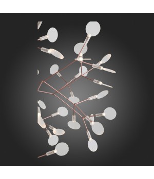 SL379.203.63 Люстра подвесная ST-Luce Медный/Белый LED 63*0,5W 3500K RAFINA-foto9