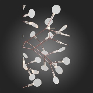 SL379.203.63 Люстра подвесная ST-Luce Медный/Белый LED 63*0,5W 3500K RAFINA-foto9