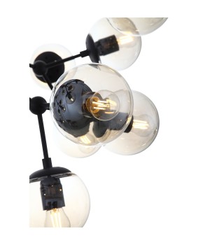 SL549.413.30 Люстра подвесная ST-Luce Черный/Янтарный E27 30*40W (из 2-х коробок) STAMPO-foto10