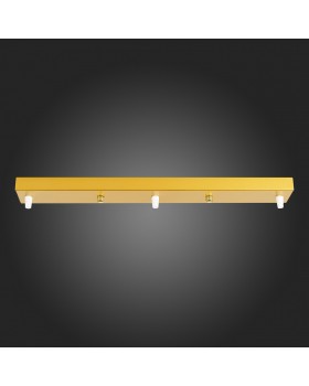 SL001.213.03 Потолочное крепление на 3 лампы (прямоугольное) ST-Luce Золотистый SL001-foto3