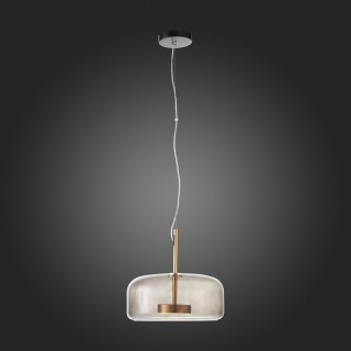 SL1053.243.01 Светильник подвесной ST-Luce Золотистый/Дымчатый LED 1*9W 3000K PALOCHINO-foto4