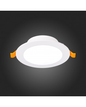 ST210.538.08 Св-к встр. Белый LED 1*8W 3000K 640Lm Ra80 110° IP20 D120xH30 220-240V FASUM-foto5