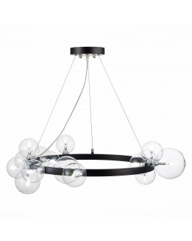 SL1165.403.15 Светильник подвесной ST-Luce Черный/Прозрачный G4 15*5W NECTON-foto11