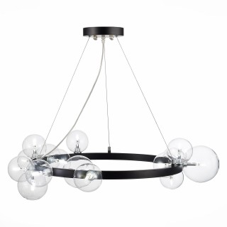 SL1165.403.15 Светильник подвесной ST-Luce Черный/Прозрачный G4 15*5W NECTON-foto11