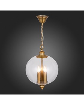 SL362.203.03 Светильник подвесной ST-Luce Золотистый/Прозрачный E14 3*60W LATERIA-foto8