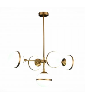 SL1157.303.05 Светильник подвесной ST-Luce Бронза/Белый E14 5*40W ARBE-foto17