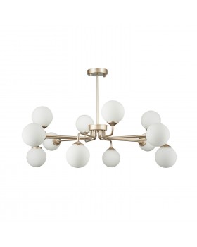 SLE106203-12 Светильник подвесной ST-Luce Золотистый/Белый G9 LED 12*5W REDJINO-foto2