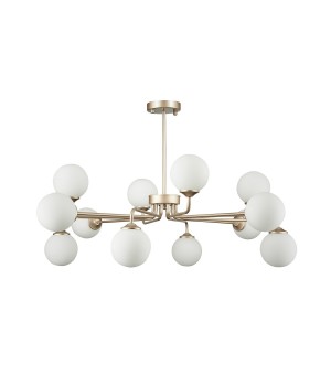 SLE106203-12 Светильник подвесной ST-Luce Золотистый/Белый G9 LED 12*5W REDJINO-foto2