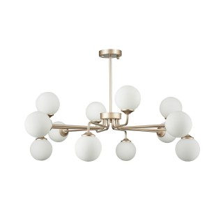 SLE106203-12 Светильник подвесной ST-Luce Золотистый/Белый G9 LED 12*5W REDJINO-foto2