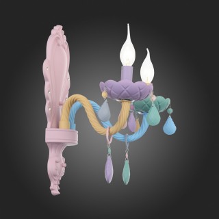 SL1700.781.02 Бра ST-Luce Разноцветный E14 2*40W FIATA-foto6