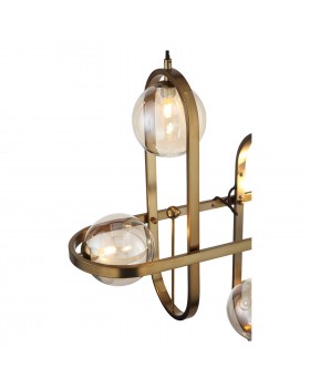 SL1201.203.04 Светильник подвесной ST-Luce Бронзовый/Коньячный G9 4*5W CIRCONO-foto10