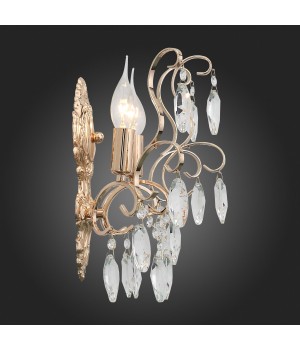 SL846.201.02 Бра ST-Luce Золотистый/Прозрачный E14 2*40W ORECCHINI-foto9