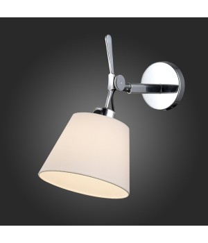 SL464.011.01 Бра ST-Luce Хром/Белый E27 1*60W (из 2-х коробок) REDUZION-foto3