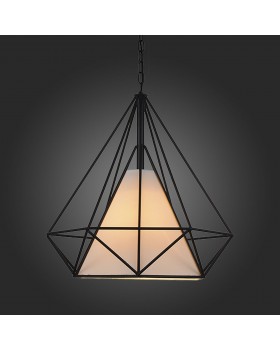 SL233.443.01 Светильник подвесной ST-Luce Черный/Черный, Белый E27 1*60W PALIEDRO-foto3