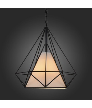 SL233.443.01 Светильник подвесной ST-Luce Черный/Черный, Белый E27 1*60W PALIEDRO-foto3