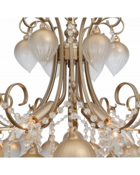 SL659.303.04 Люстра подвесная ST-Luce Золотистый/Золотистый E14 4*40W FRUTTI-foto11