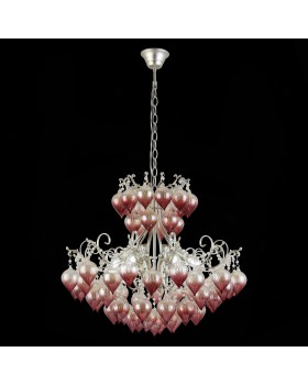 SL659.203.06 Люстра подвесная ST-Luce Шампань/Коньяк E14 6*40W FRUTTI-foto4