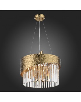 SL1100.303.06 Люстра подвесная ST-Luce Античная латунь/Античная латунь, Прозрачный E14 6*60W TEFINA-foto5