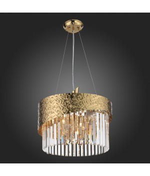 SL1100.303.06 Люстра подвесная ST-Luce Античная латунь/Античная латунь, Прозрачный E14 6*60W TEFINA-foto5