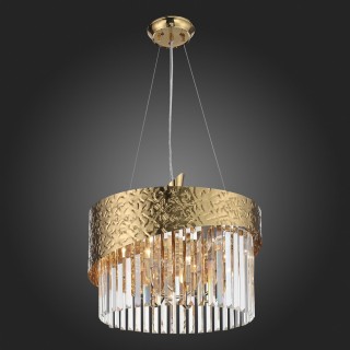 SL1100.303.06 Люстра подвесная ST-Luce Античная латунь/Античная латунь, Прозрачный E14 6*60W TEFINA-foto5