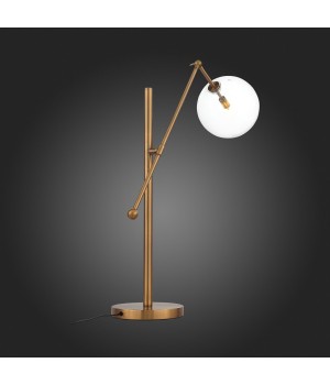 SL1205.304.01 Прикроватная лампа ST-Luce Латунь/Прозрачный G9 1*5W SANDRO-foto12