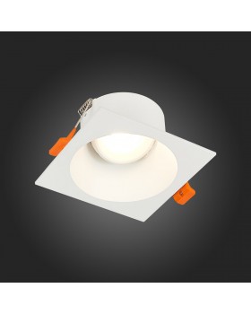 ST207.518.01 Св-к встр. Мат. белый GU10 1*50W L103xW103xH52 220V Без ламп GROSI-foto7