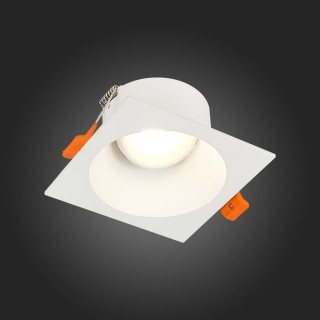 ST207.518.01 Св-к встр. Мат. белый GU10 1*50W  L103xW103xH52 220V Без ламп GROSI-foto7