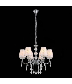 SL176.103.06 Люстра подвесная ST-Luce Хром, Прозрачный/Белый, Хром E14 6*40W AUMENTATO-foto4