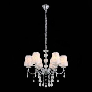 SL176.103.06 Люстра подвесная ST-Luce Хром, Прозрачный/Белый, Хром E14 6*40W AUMENTATO-foto4