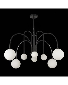 SL1204.402.08 Люстра потолочная ST-Luce Черный/Белый G9 8*5W JINETO-foto8