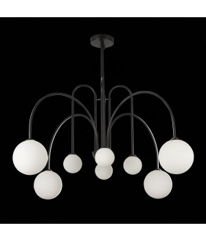 SL1204.402.08 Люстра потолочная ST-Luce Черный/Белый G9 8*5W JINETO-foto8