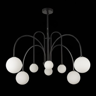 SL1204.402.08 Люстра потолочная ST-Luce Черный/Белый G9 8*5W JINETO-foto8