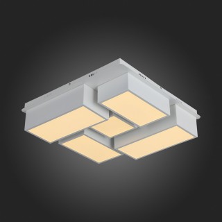 SL934.502.05 Люстра потолочная ST-Luce Белый/Белый LED 5*10W 3000K/4000K/6000K MECANO-foto5