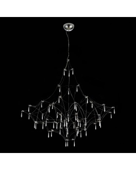 SL797.113.114 Люстра подвесная ST-Luce Хром, Прозрачный LED 114*0,45W 3000K GRAVETTA-foto5