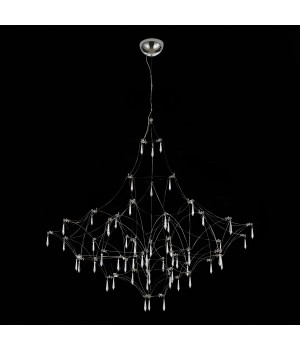 SL797.113.114 Люстра подвесная ST-Luce Хром, Прозрачный LED 114*0,45W 3000K GRAVETTA-foto5