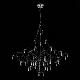 SL797.113.114 Люстра подвесная ST-Luce Хром, Прозрачный LED 114*0,45W 3000K GRAVETTA-foto5